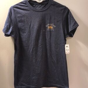 3/$15 Quicksilver Grey Graphic Small Tshirt NWOT (very soft)